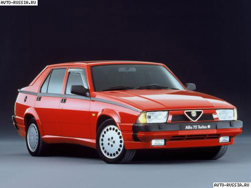 Фото 1 Alfa Romeo 75 1.8 MT 122 Hp