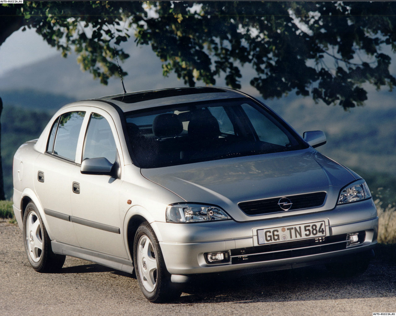 Обои Opel Astra G 1280x1024