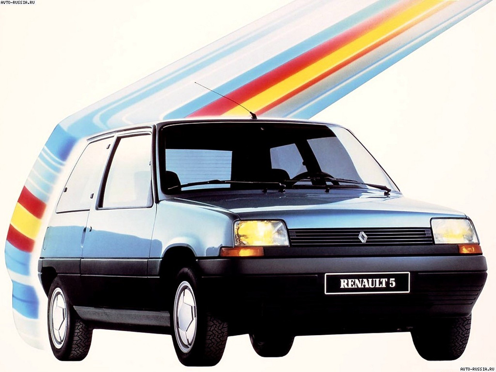 Обои Renault 5 1024x768