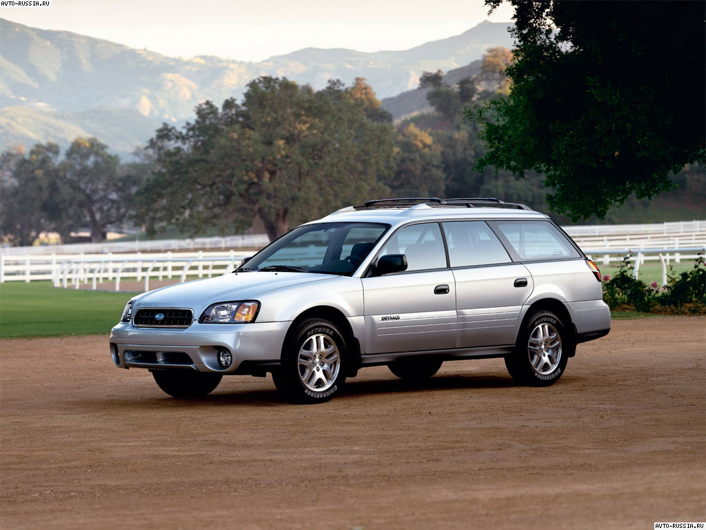 Обои Subaru Outback II 1024x768