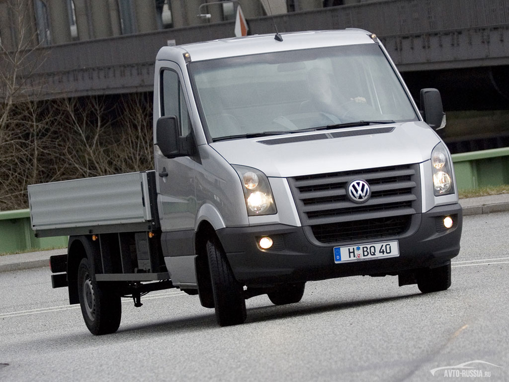 Обои Volkswagen Crafter Chassis 1024x768