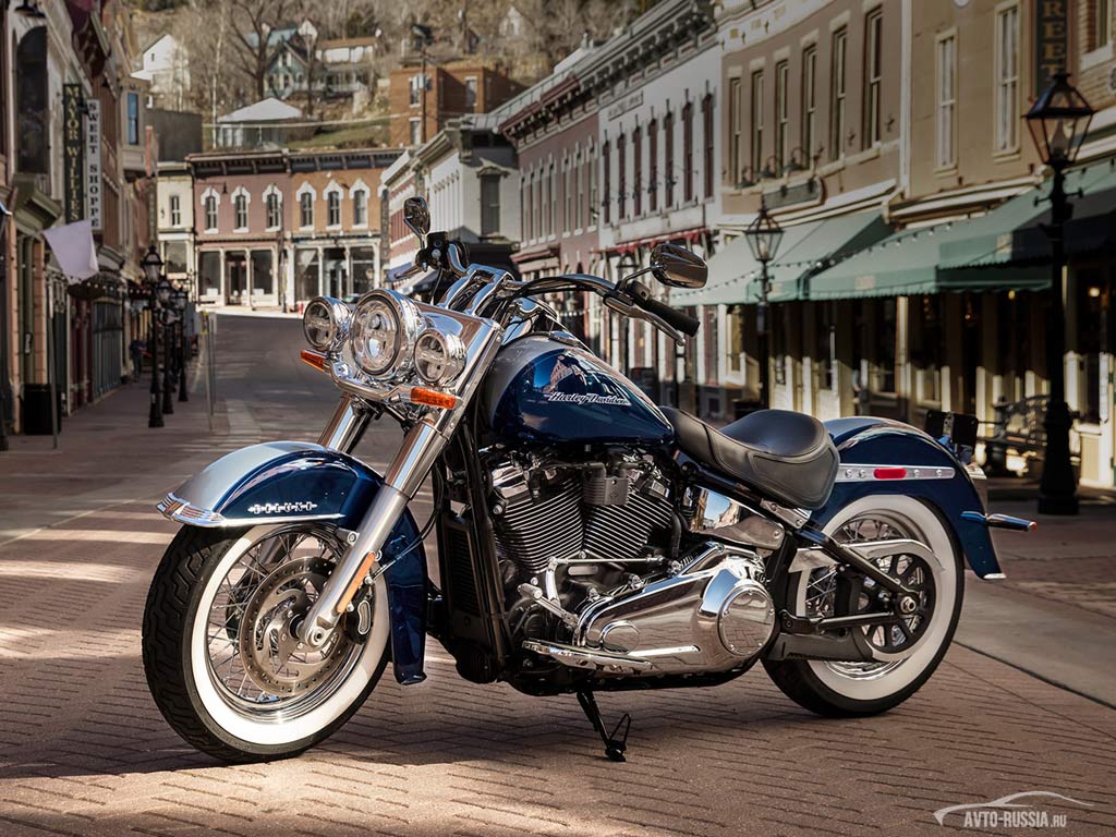 Обои Harley-Davidson Deluxe 1024x768