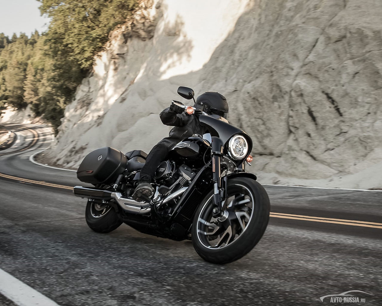Обои Harley-Davidson Sport Glide 1280x1024