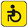 Знак Инвалид