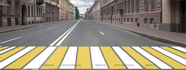 Жёлтая разметка на дороге — что обозначает по ПДД